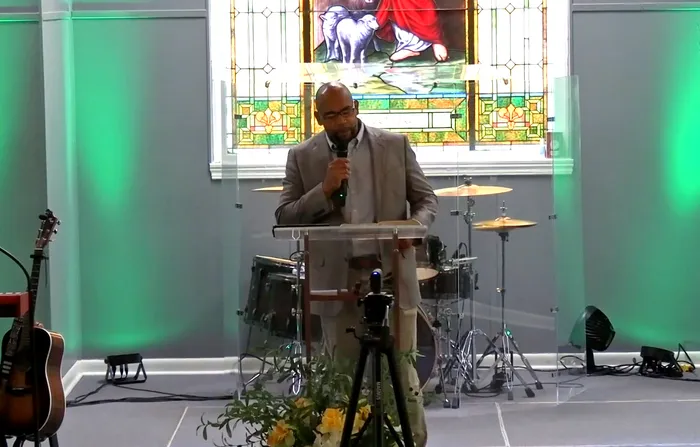 Pastor Richard Seeds of Faith Fellowship Church in Newport, AR